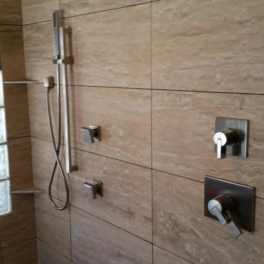Shower fixture installation for Frozen Pipe Repair in Hadley